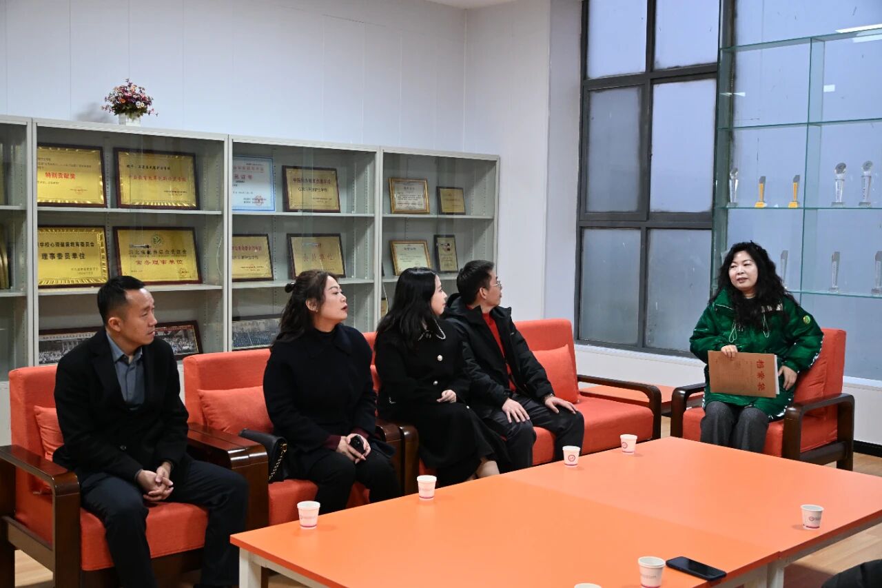 走访会员企业 共绘发展蓝图 | 河北省重庆商会一行走进石家庄天使护士学校