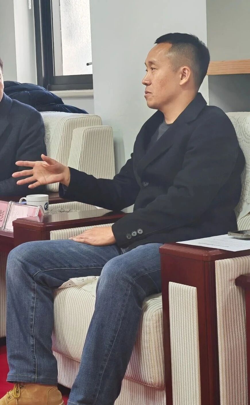 【乡音聚首 共商机遇】重庆市大渡口区招商考察团莅临我会座谈交流